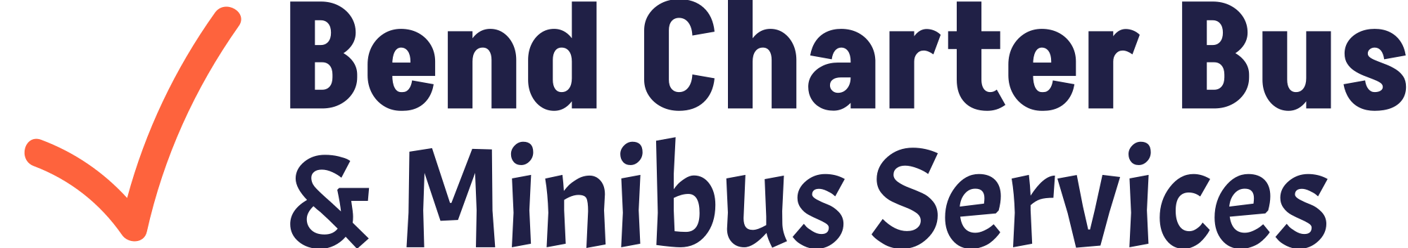 Charter Bus Company Bend logo